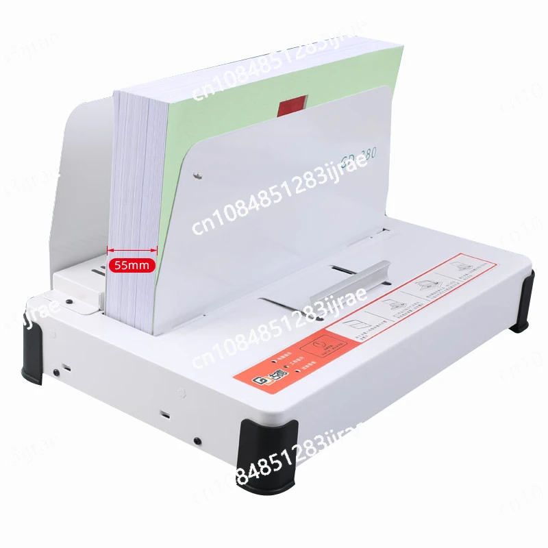 

Hot Melt Binding Machine GD380 A4 Book Cover Glue Binder Electric Hot Melt Glue DIY Wireless Glue Binding Machine