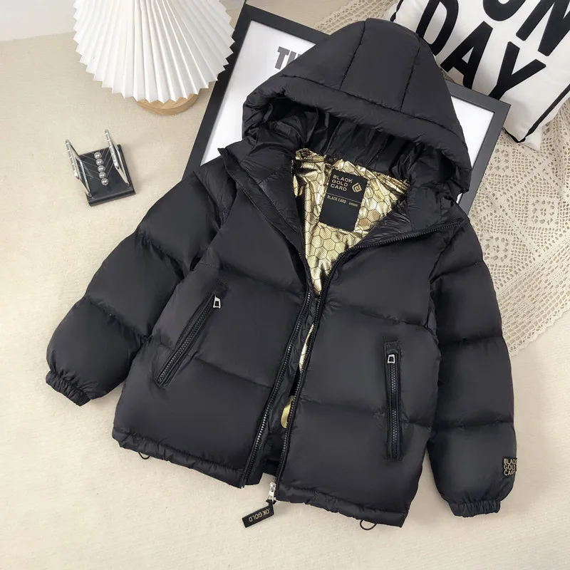 Medium to large children's down jackets