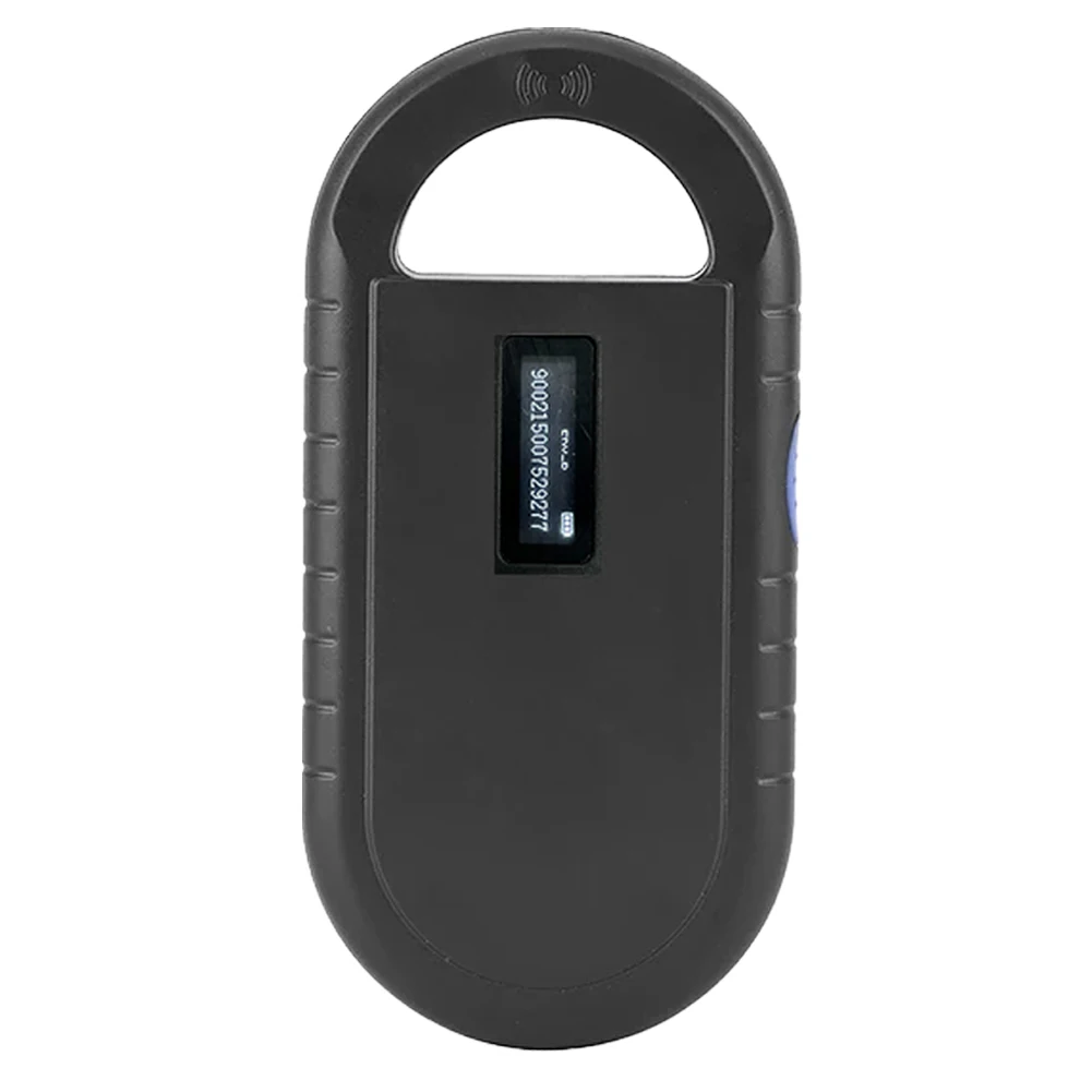 Micro Chip Reader Scanner Handheld Animal Tag Scanner 134.2kHz 125kHz Pet ID Reader for ISO 11784/11785 FDX-B and ID64 RFID EMID