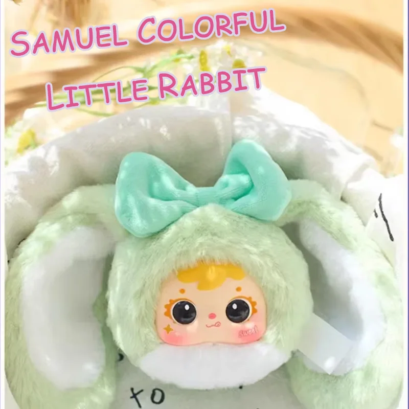 

Samuel Colorful Little Rabbit Series Blind Box Surprise Cute Doll Toy Desktop Decoration Trendy Play Handmade Girl Birthday Gift