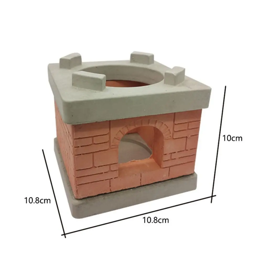 Volledige Simulatie Mini Keuken Speelset Handvat Pan Deksel Kookplaat Houten Keukengerei Set Poppenhuis Meubels Decoratieve Accessoires
