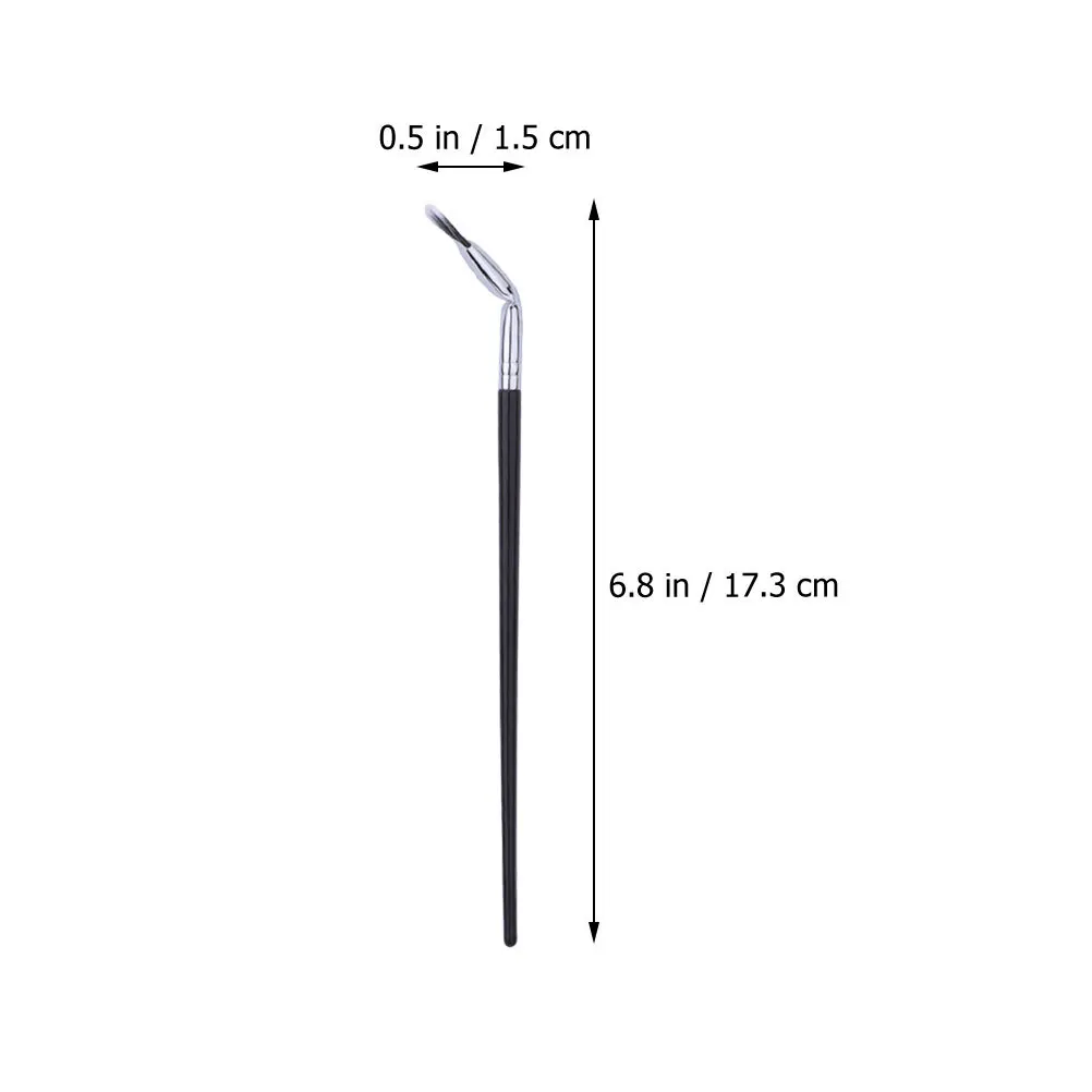 2 قطعة فرشاة لاش مروحة مطوية منحني الحاجب ماكياج قضيب المحمولة السفر استخدام أداة رمش سفلية ماكياج الملحقات