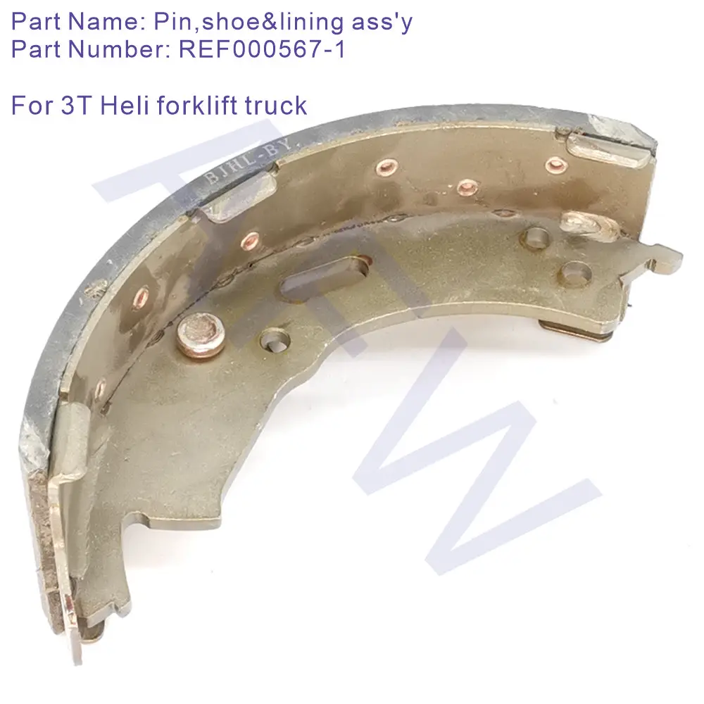 

REF000567-1,Pin,shoe&lining ass'y,For 3T Heli forklift truck