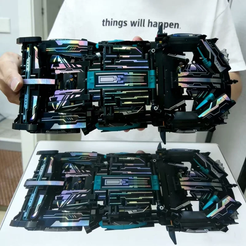 

1:14 Black Sports Car Building Blocks Set, Suitable for 14+, Adult Educational Assembled Model, Home Decoration & Gift