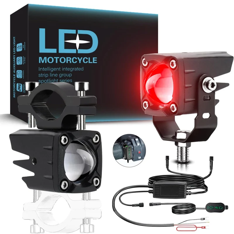 

Metal Motorcycle LED Driving Lights/Fog Lights Motorcycle Spotlight Led Lights For Motorcycle Bright