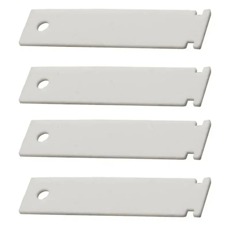WHYY-For GE For Home Appliance Parts Dryer Bearing Slides Front Drum Glide Kit Replacement 4 Pack For Model Code WE1M1067