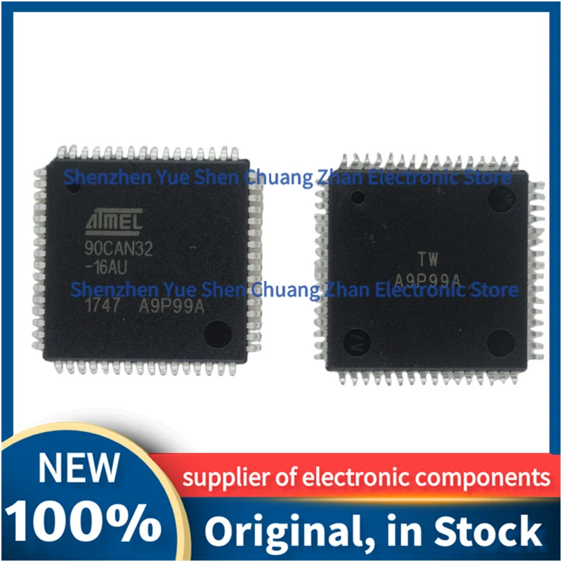 

1-10PCS/LOT AT90CAN32-16AU AT90CAN32 90CAN32-16AU 90CAN32 NEW