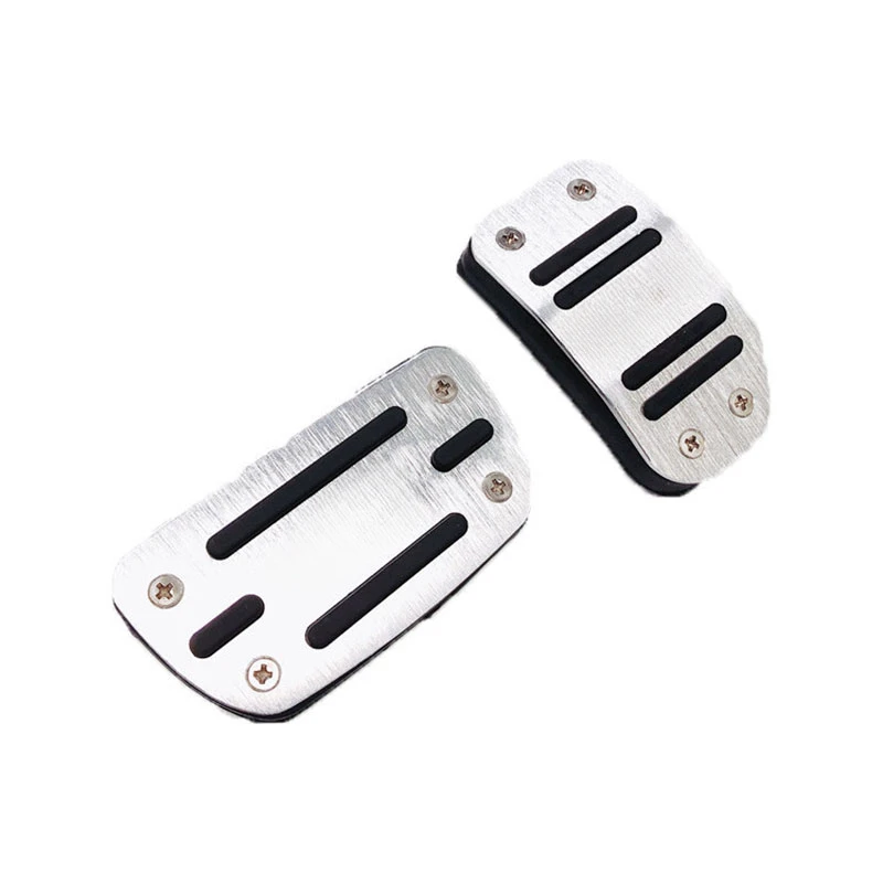 2x Car Foot Pedals for Toyota Yaris Vios Sedan XP150 2013~2022 Gas Accelerator Brake Stainless Steel Non-slip  Pedal Cover Parts