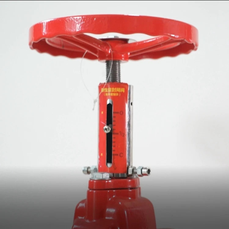 Manual Flanged Factory Direct Hard Sealing Non Rising Stem Gate Valve for Water with Opening Indicator