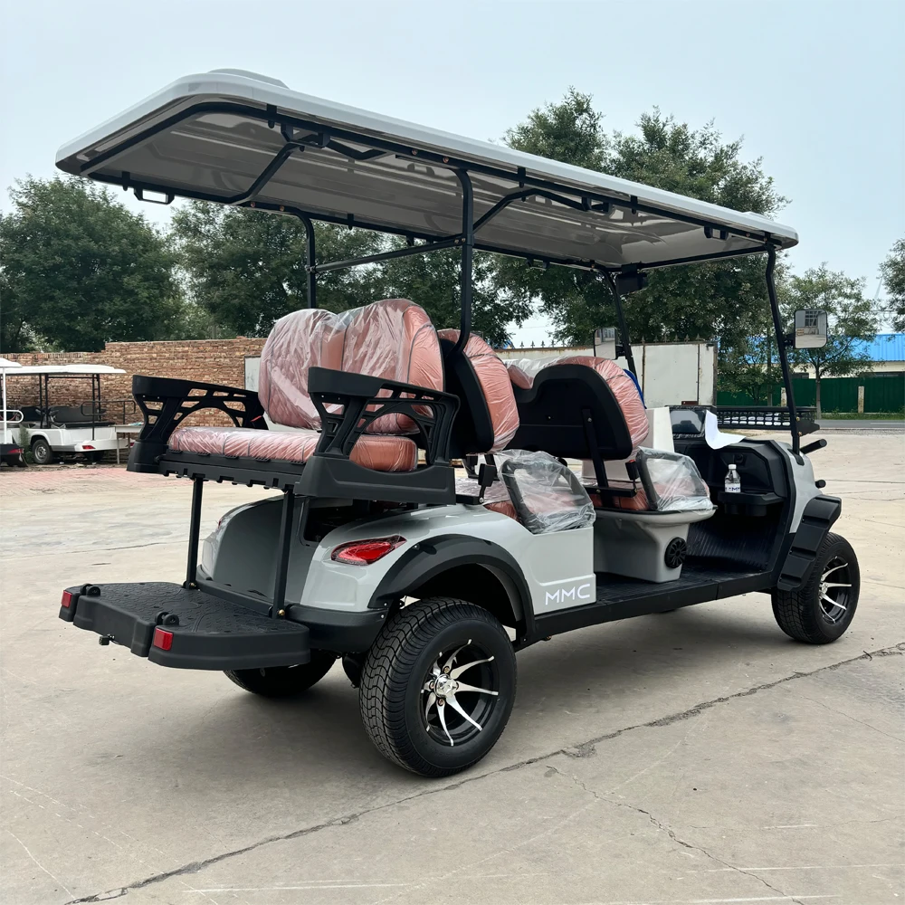 

New Designed Factory Price 2 4 6 8 Seater 60V 72V Lithium Battery Electric Golf Cart Street Legal Off Road Crazy Cart