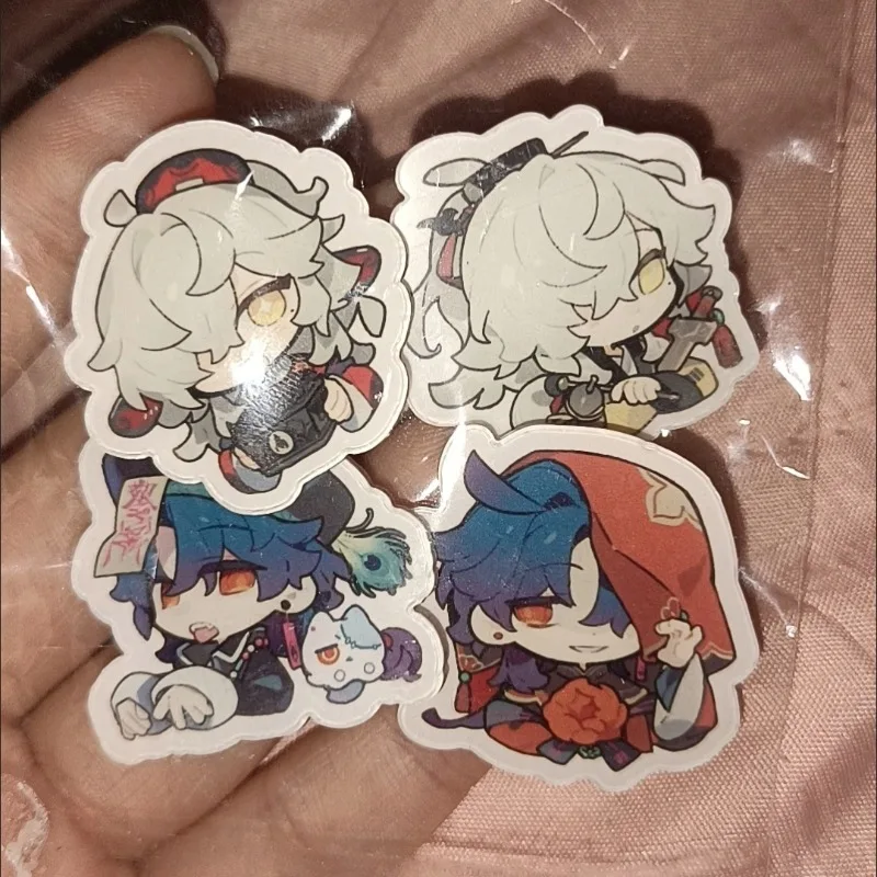 Honkai: 스타 레일 블레이드 Jingyuan 학생 스타일 아크릴 브로치 핀 코스프레 배지 쥬얼리 액세서리 의류 배낭 선물