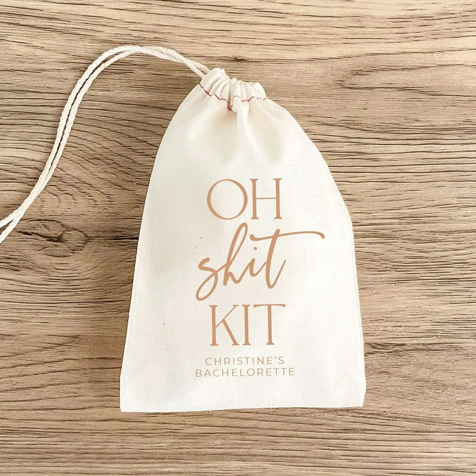 Oh Shit Kit - Bachelorette Party - Hangover Kit Bags - Bachelorette Gift Bags - Hangover Recovery Kit - Survival Kit - Custom Ha