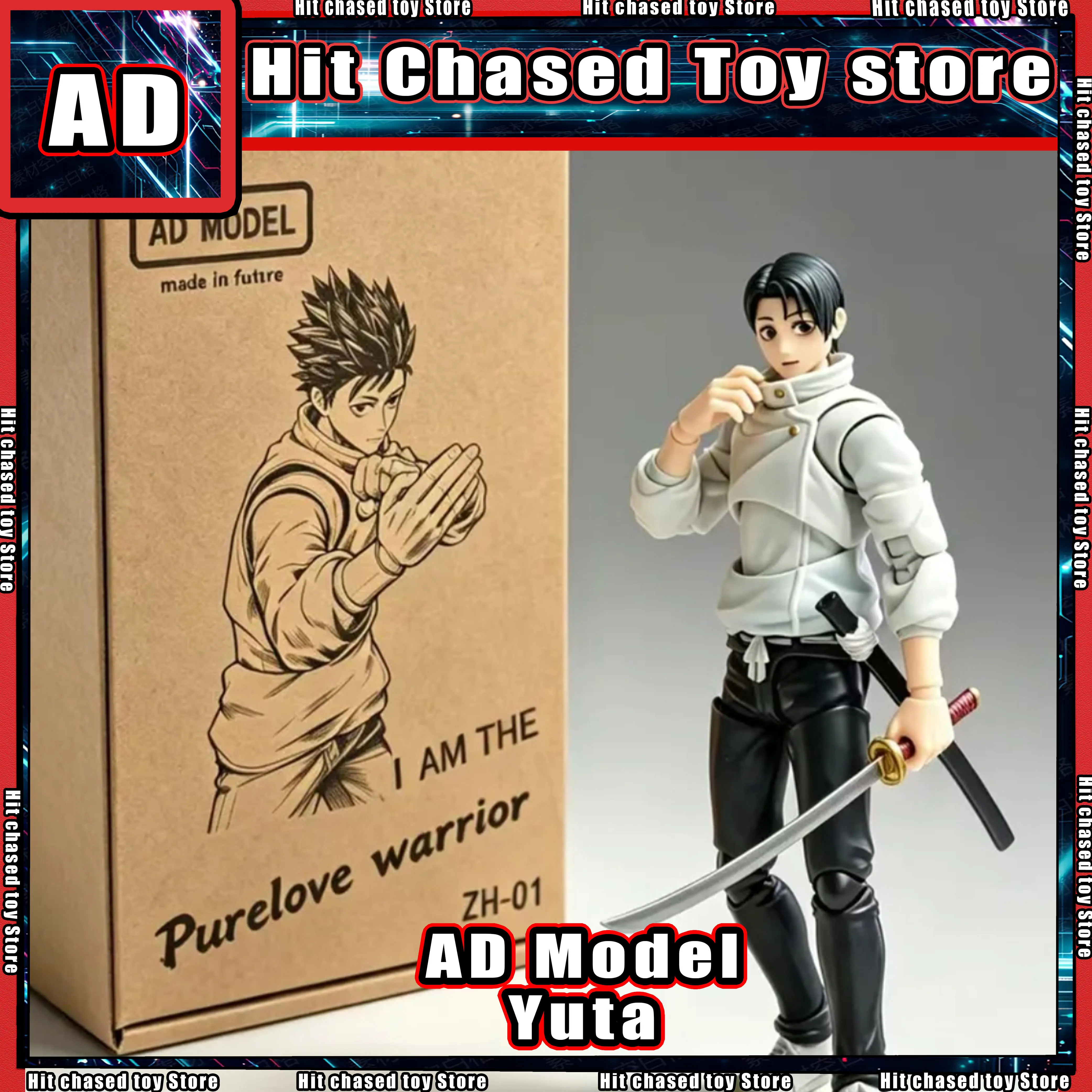 Jjk Anime Merchandise - [HIT] New AD Model Zh-01 Yuta