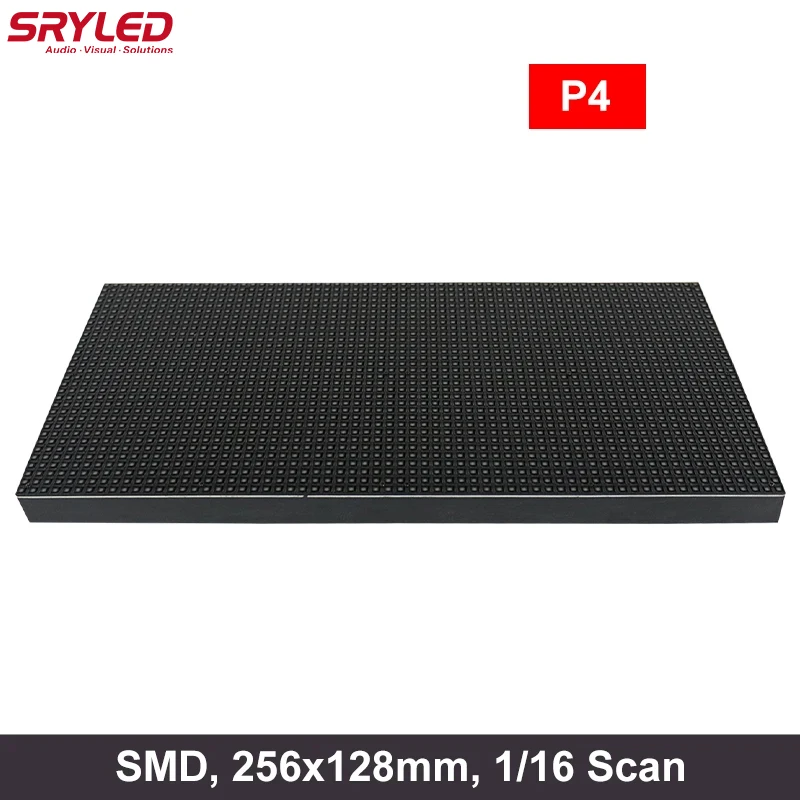 

P4 Indoor LED Displays Module 64x32 Pixel SMD Full Color LED Signs 256mm*128mm Advertising SMD RGB LED Matrix Panels