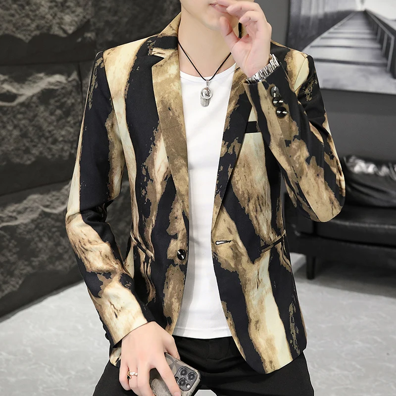 T110 Trendy Spring New coreano Style Slim Fashion Business Suit Jacket
