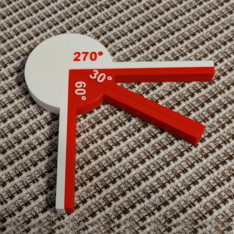 1set teaching tools, math supplies, angle tools, geometric angle display tools, math teaching aids, learning tools