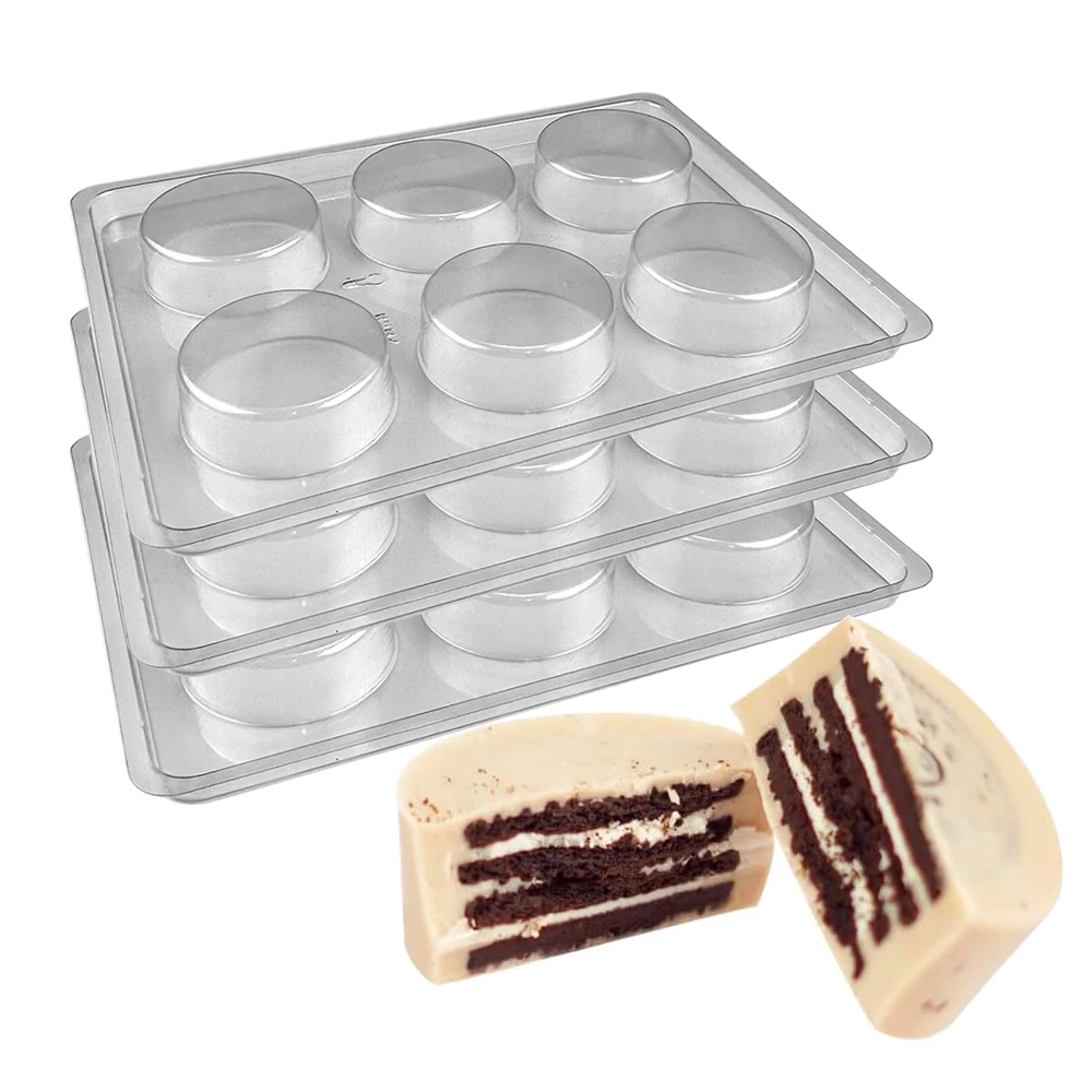 Molde para galletas de chocolate, 5 uds., para galletas Oreo cubiertas de chocolate, Oreo cubiertas de chocolate, dulces, galletas, chocolate, moldes para jabón