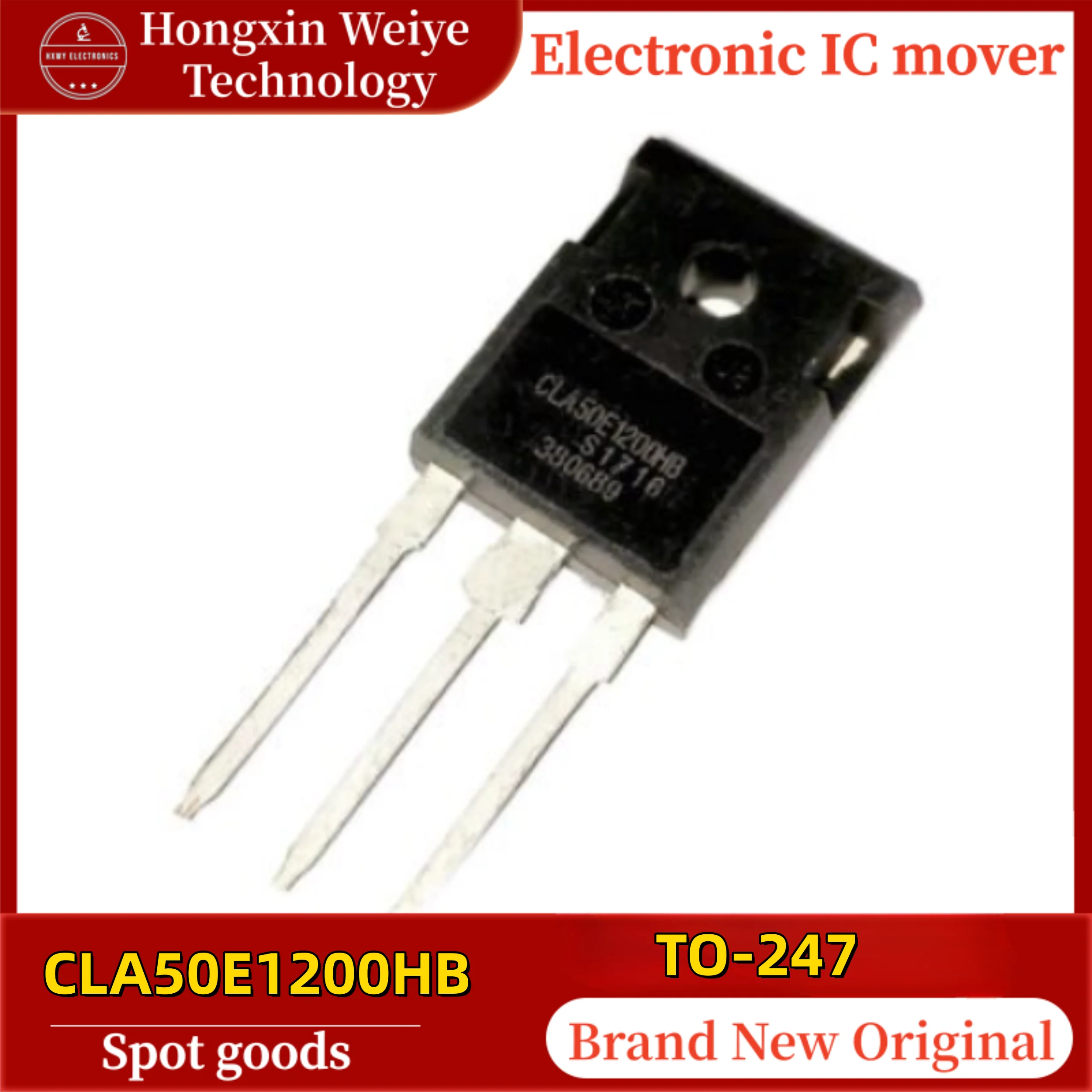 (10/30 pieces) CLA50E1200HB TO-247 CLA50E1200 SCR Thyristor IC 100% Original In Stock Fast Shipping