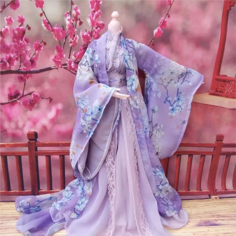 60cm Doll Ancient Style Clothing Creative 2025 New Chinese Style Ancient Doll Clothing Girl Princess Toy Doll Accessories LH157