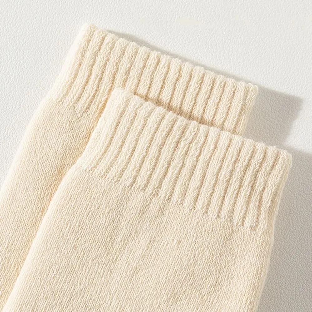 5Pairs موضة قصيرة أنبوب الاطفال رشاقته الجوارب النوم لطيف الفتيات الطابق أفخم الجوارب الجوارب الدافئة الأطفال الشتاء الجوارب الاطفال
