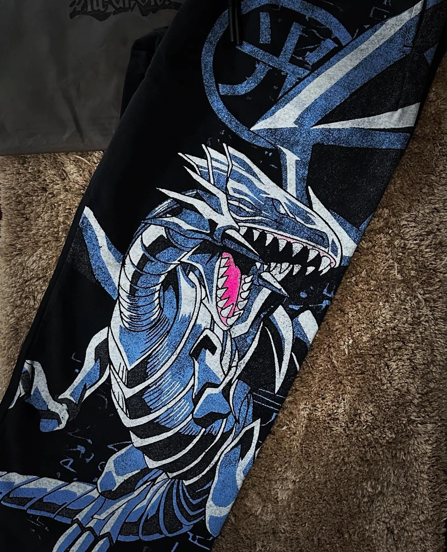 

Yu-Gi-Oh Y2k Брюки Мешковатые спортивные штаны Мужские эластичные пояса Harajuku Хип-хоп Уличная одежда Винтажные беговые брюки Повседневные брюки Мужская одежда