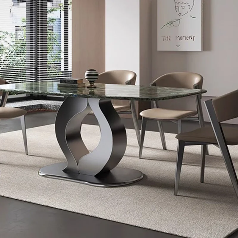 

Table Desk Dinning Table Conference Kitchen Console Makeup Marble Coffee Table Small Study Mesa De Comedor Balcony Furniture