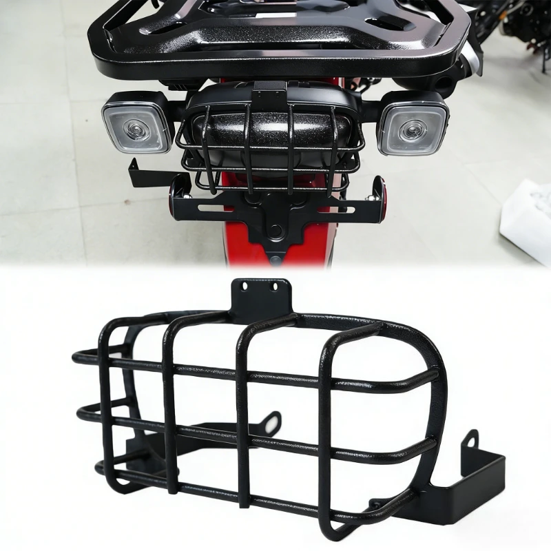 

Turn Signal Tail Light Grille Cover Black Turn Signal Tail Light Grille Cover Decorative For Honda CT125 Hunter Cub Trail 125