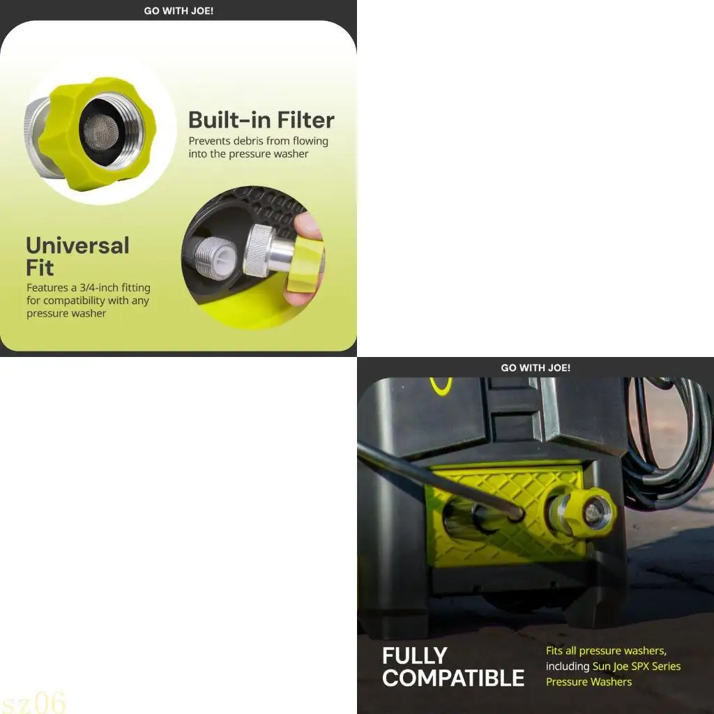 

Q2Q4 3/4-дюймовый разъем адаптера шланга из нержавеющей стали для универсальных моек высокого давления