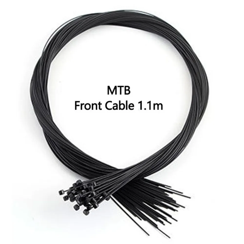 

MTB Road Bike 2pc Brake Line 1.7m Derailleur Shift Inner Wire 1.55/2.1m Brake Hose Corrosion-resistant Coated Bicycle Cable Part