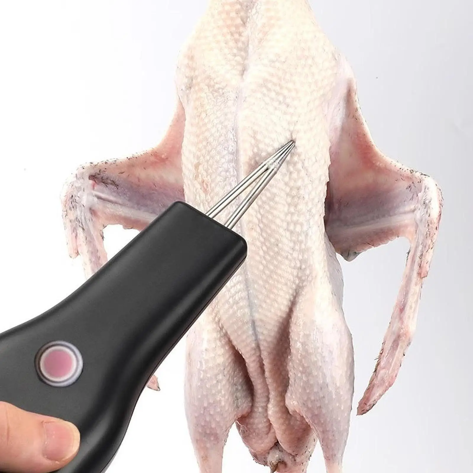 Electric Poultry Plucker Household Portable Feather Plucking Handheld Chicken Plucker for Farm Restaurant Home Kitchen Turkey