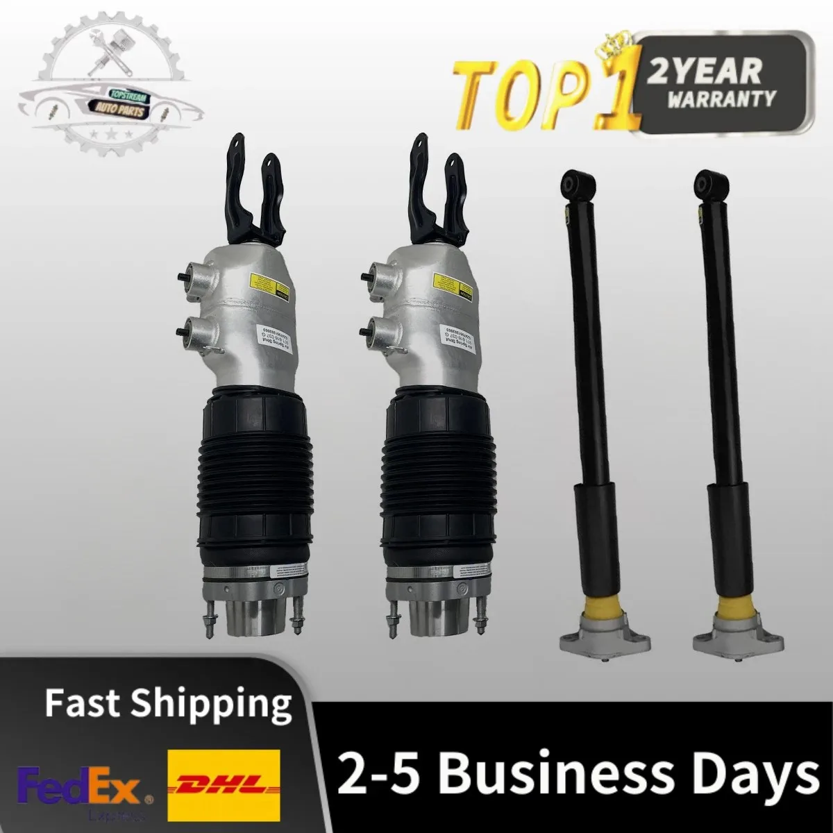 

Front & Rear Air Shock Struts w/PASM For Porsche Panamera 971 GTS 2017-2022 2.9L