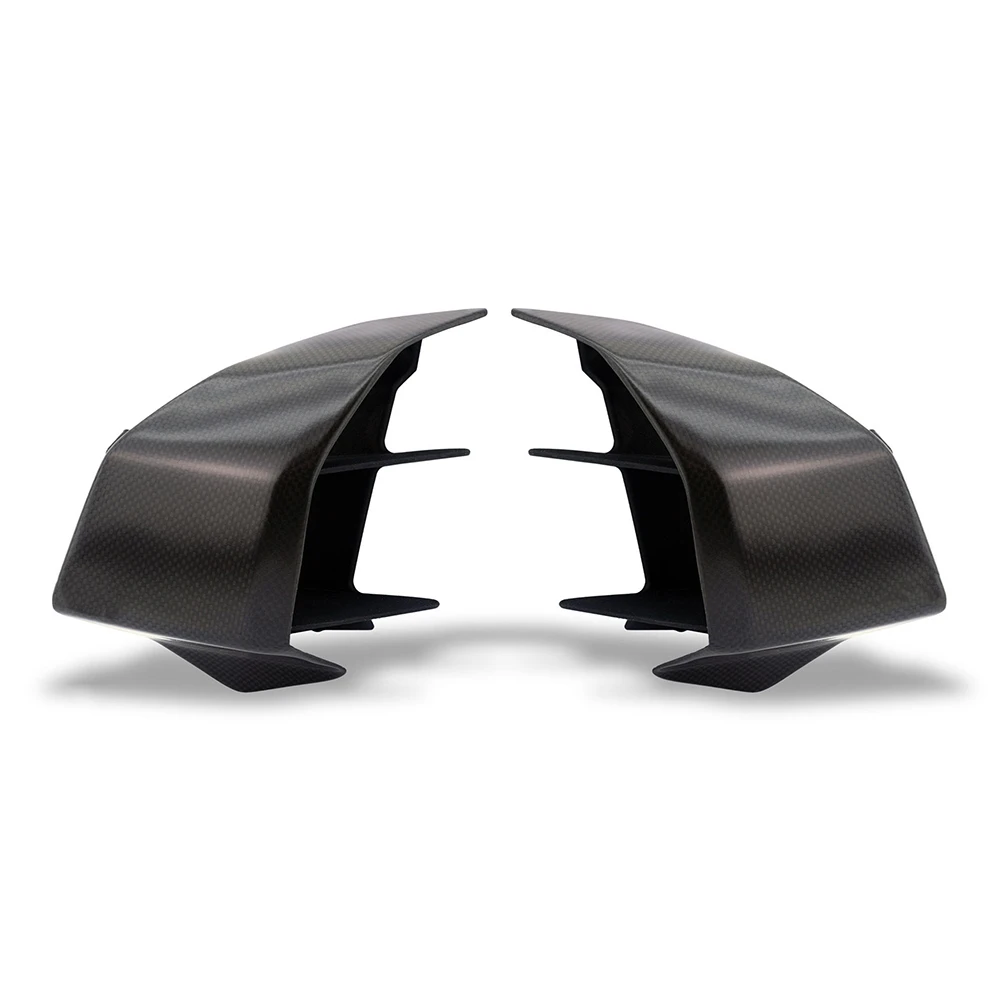 Real Carbon Fiber Voor Ducati Street Fighter V4 V4S Wing Spoiler Shield Vaste Wind Wing MotoGP Dezelfde Body Radiator 2018-2023