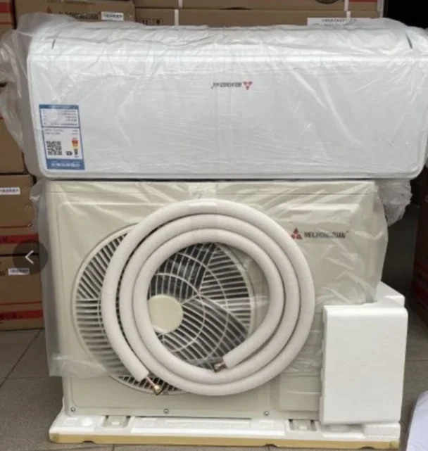 

Настенный сплит-кондиционер 12000BTU с охлаждением и подогревом, мини-сплит-кондиционер для домашнего кондиционера 110-115 В 60 Гц