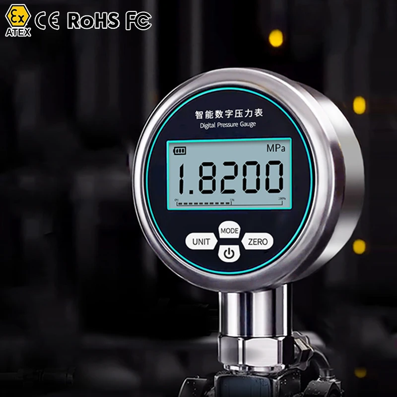 Digital Air Vacuum Indicator Mini Precision Calibrator Propane Gas