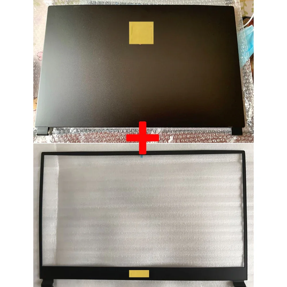 Allpersell Laptop obere untere Abdeckung für msi gl75 MS-17E2 17 e4 17 e5 17 e7 Bildschirm Rückseite Gehäuse Lünette Rahmen Handballen auflage untere Schale Scharnier abdeckung 4