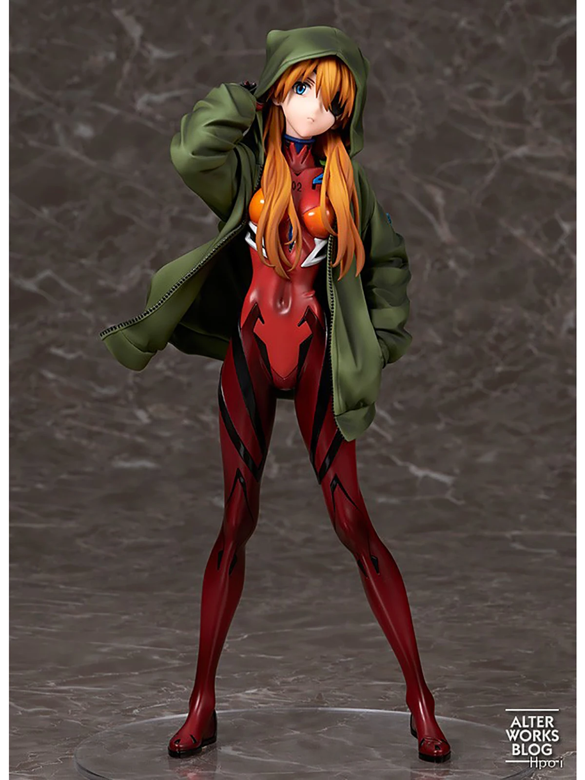 شين إيفانجيليون جيكيوبان الأصلي الأصلي المطلي مسبقًا: | |   Souryuu Asuka Langley Parka Ver. 1/7 ح = 230 ملم هدية شخصية أنيمي