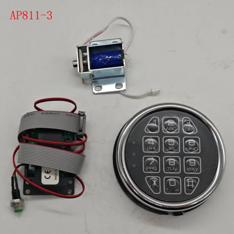 1SET kunci aman Keypad DIY kunci pengganti elektronik kombinasi AP811-3