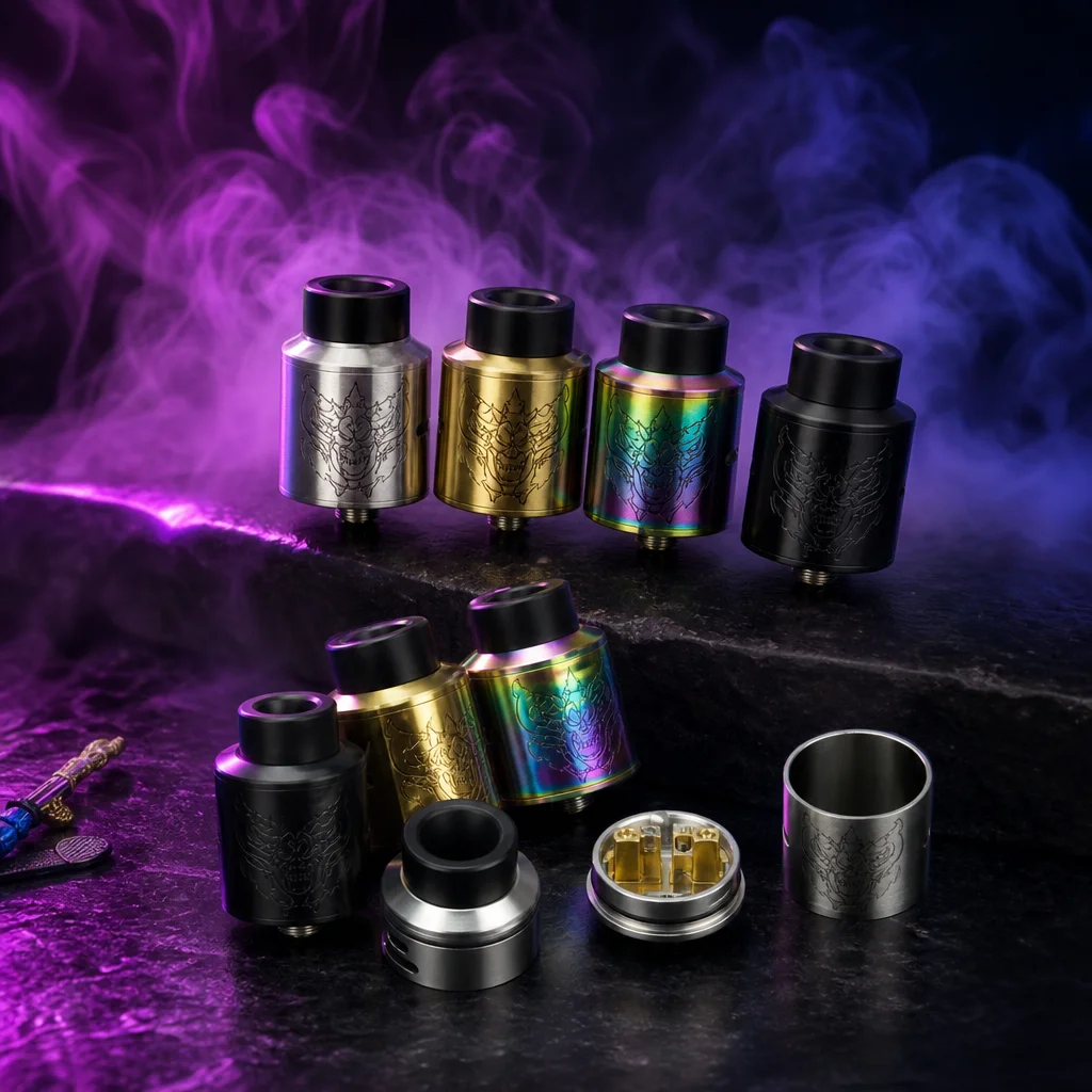 

Goon V1.5 RDA Apocalypse GEN 2 - 24mm Rebuildable Dripping Atomizer with 316SS and BF Pin