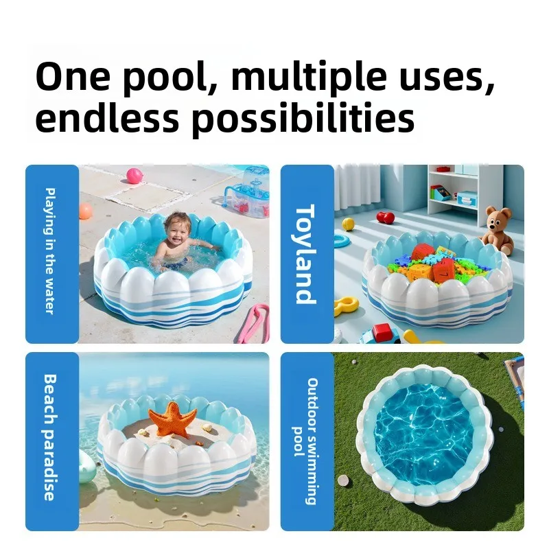 PVC bathtub inflatable swimming pool Household inflatable pool Inflatable swimming pool