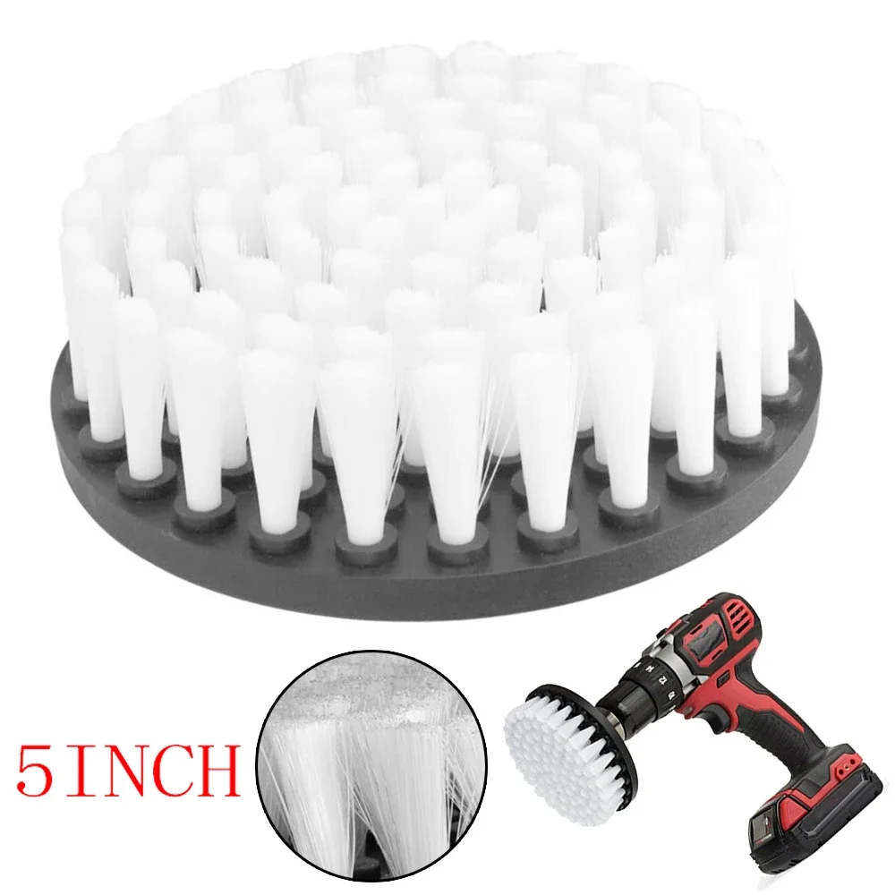 High Quality Electric Soft Drill Brush Cleaner Kit For Cleaning Carpet Leather Glass Car Tires Upholstery Sofa Wooden Furniture