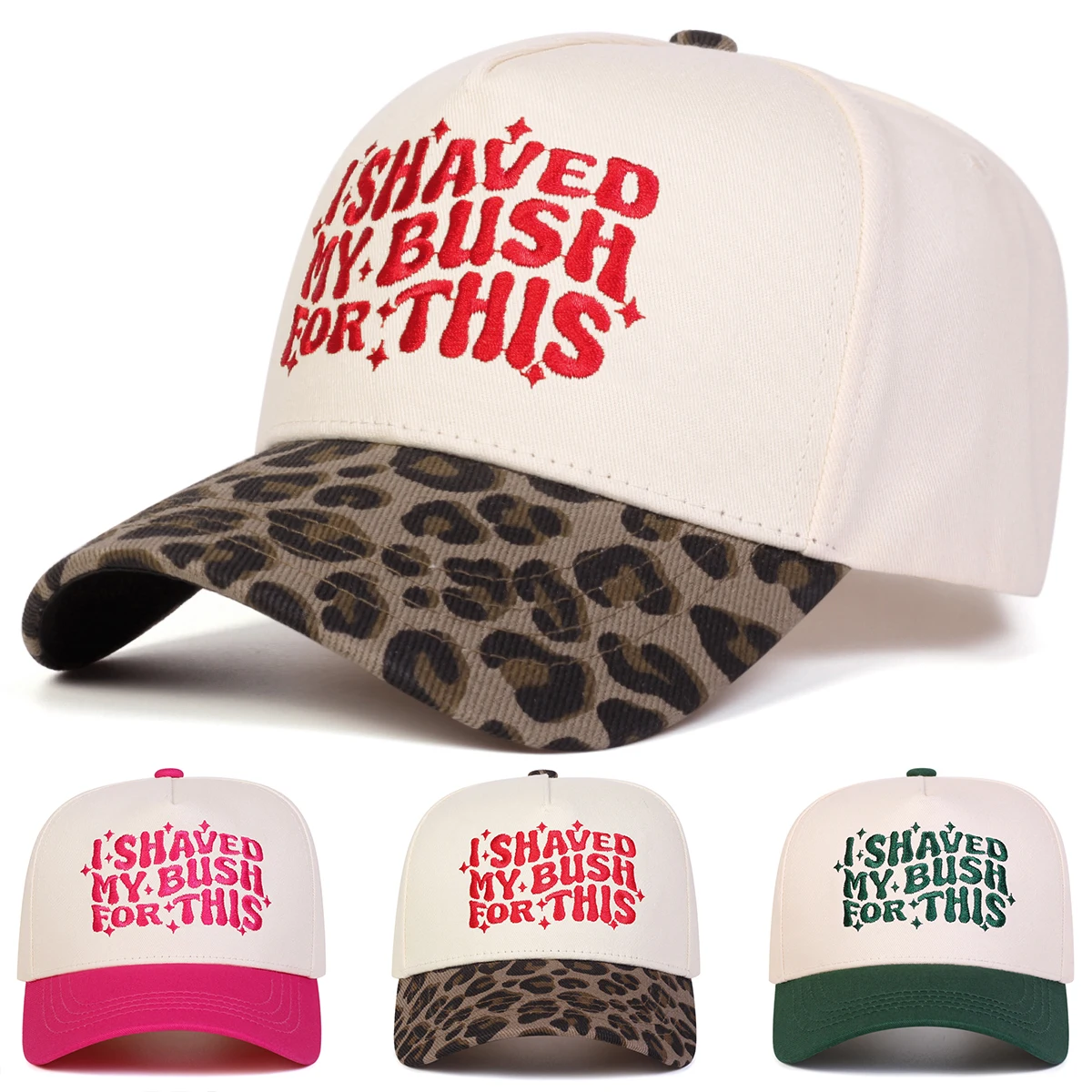 Unisex I SHAVED Embroidery Baseball Caps Spring Autumn Outdoor Adjustable Casual Hats Sunscreen Hat Sports Cap