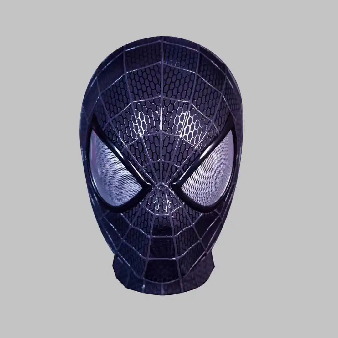New Handmade Spiderman 2 Movie Accuracy Garfield Version Cosplay Mask Peter Parker Venom Marvel Collectible Toys Gift For Fans image 3
