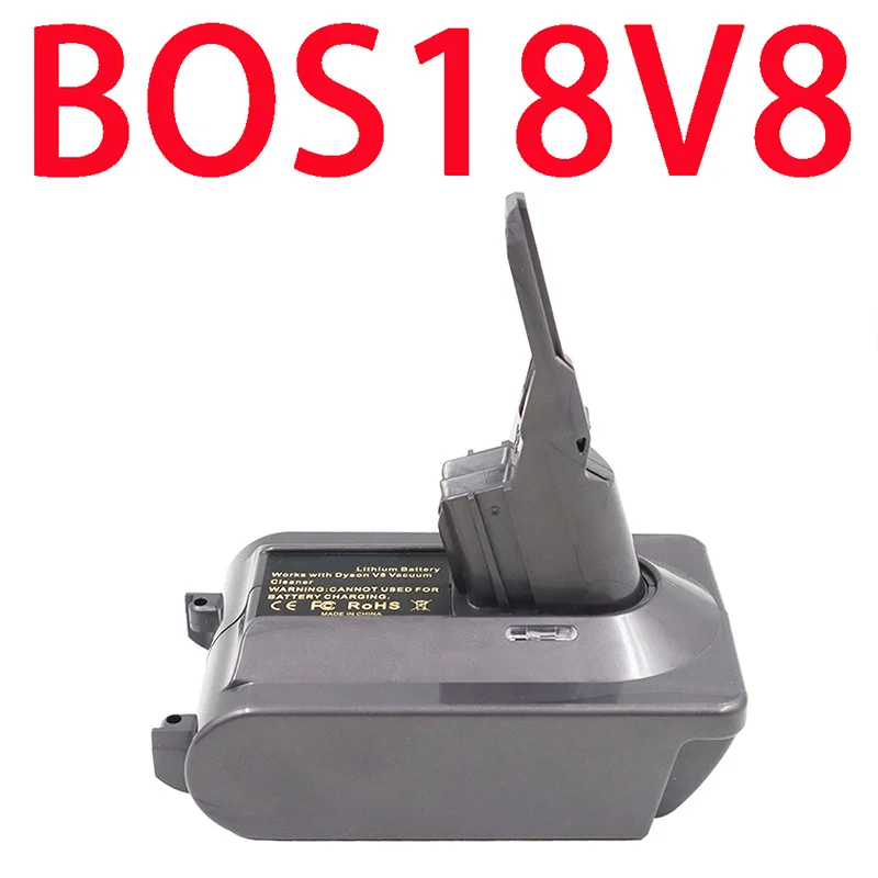 dawupine Adapter Converter BOS18V8 can Use For Bosch 18V Li-ion Battery BAT618 BAT609G on For Dyson V8 Series Vacuum Cleaner