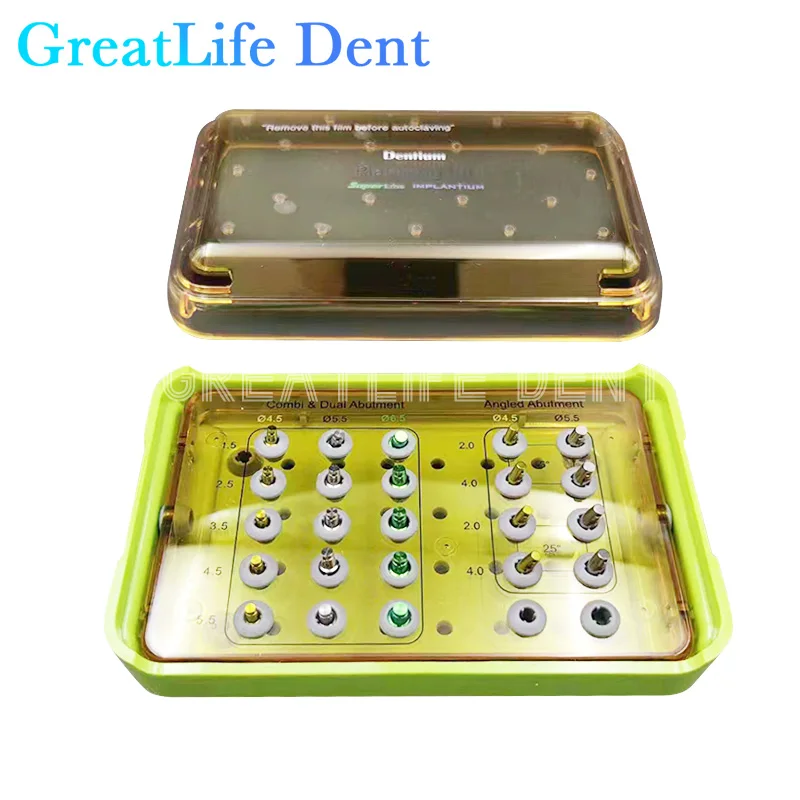 

GreatLife Dent Implant Surgery Instrument Kit Dentium Planning Kit SuperLine Implantium Dentium Planning Kit