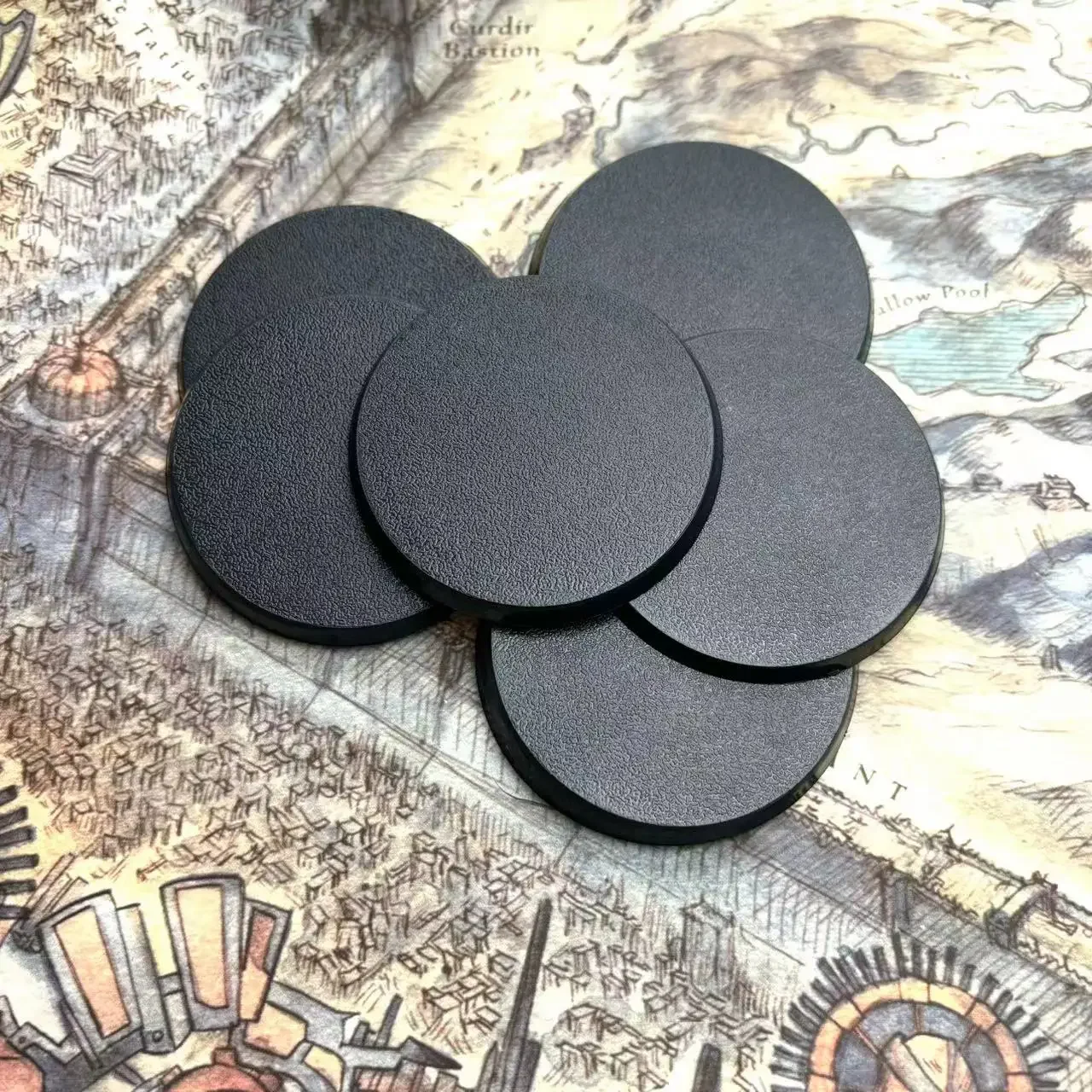 Wargame 60mm Round Bases Plastic Round Bases