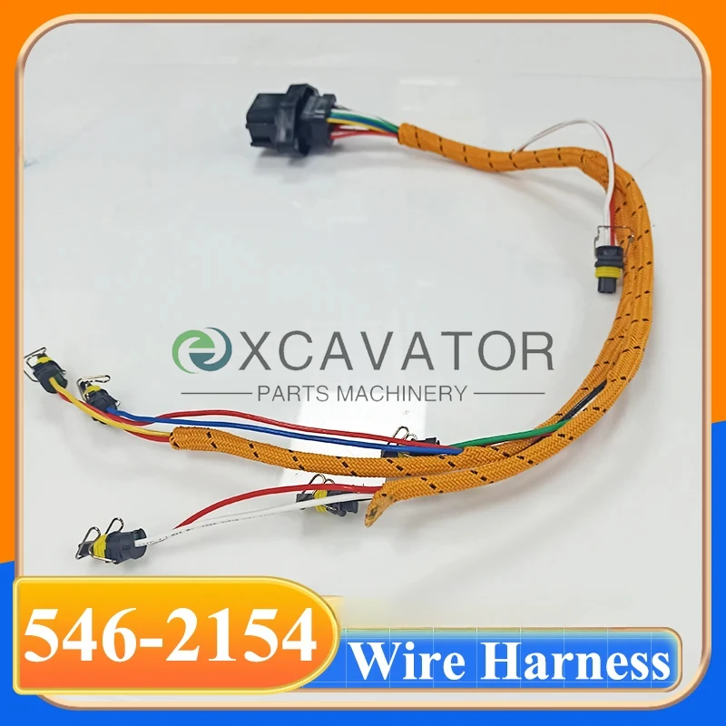 

188-9865 215-3249 419-0841 546-2154 Excavator Injector Wiring Harness For E329D C9 Engine 330C.330D.336D