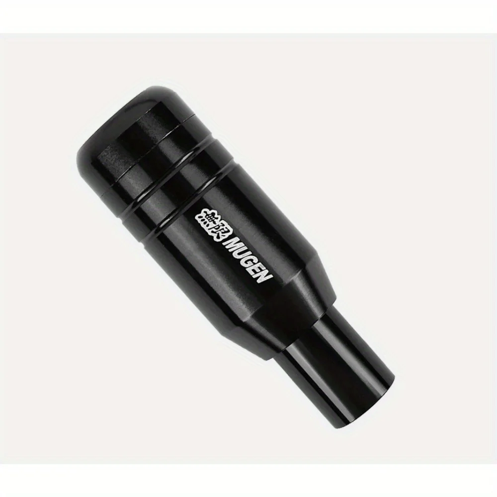 MUGEN Aluminum Black Universal Automatic Car Gear Shift Knob Lever Shifter view 2
