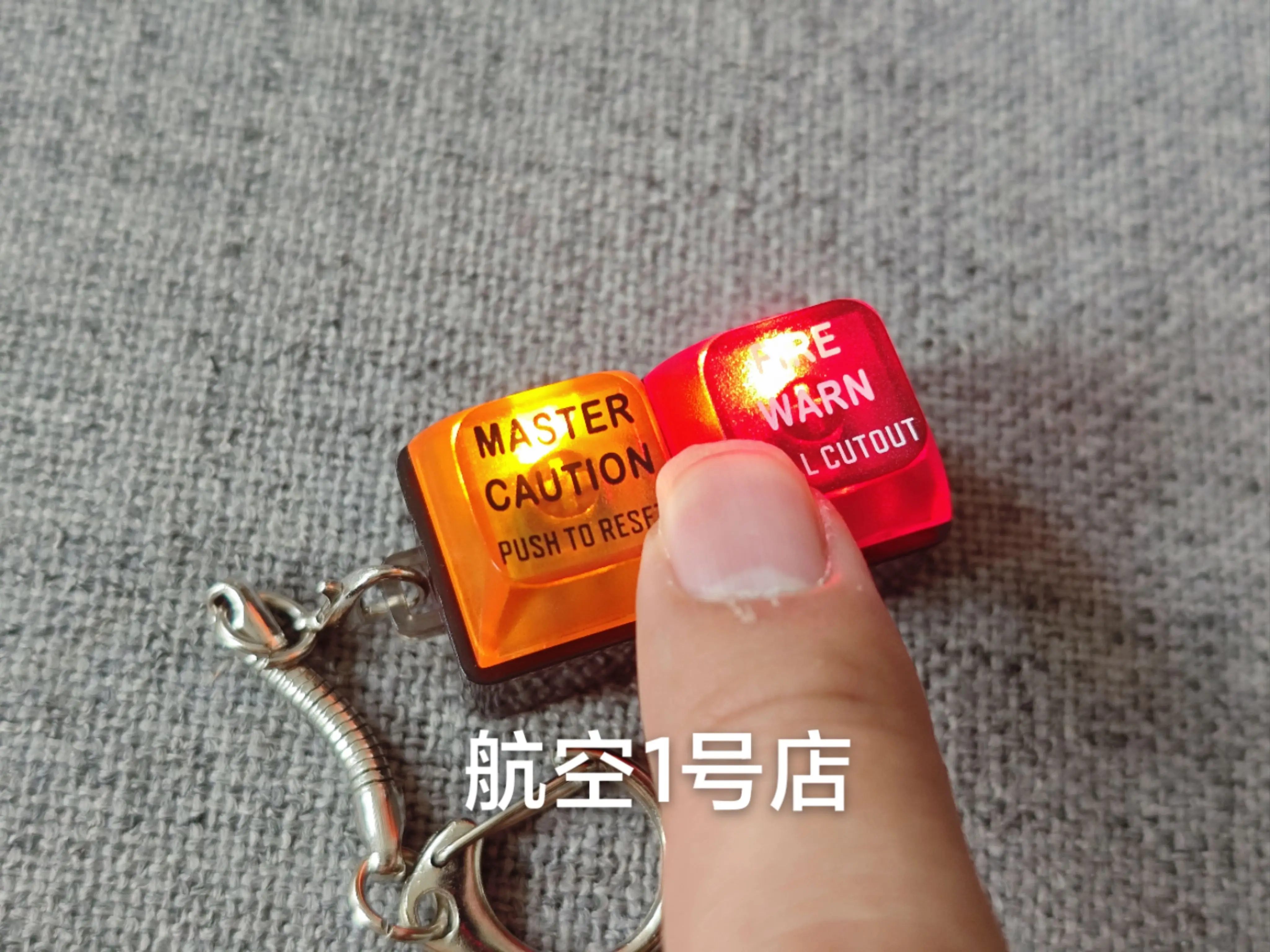 737NG 737-800 737MAX سلسلة مفاتيح ضوء التحذير الرئيسي (بدون صوت تحذير) #3