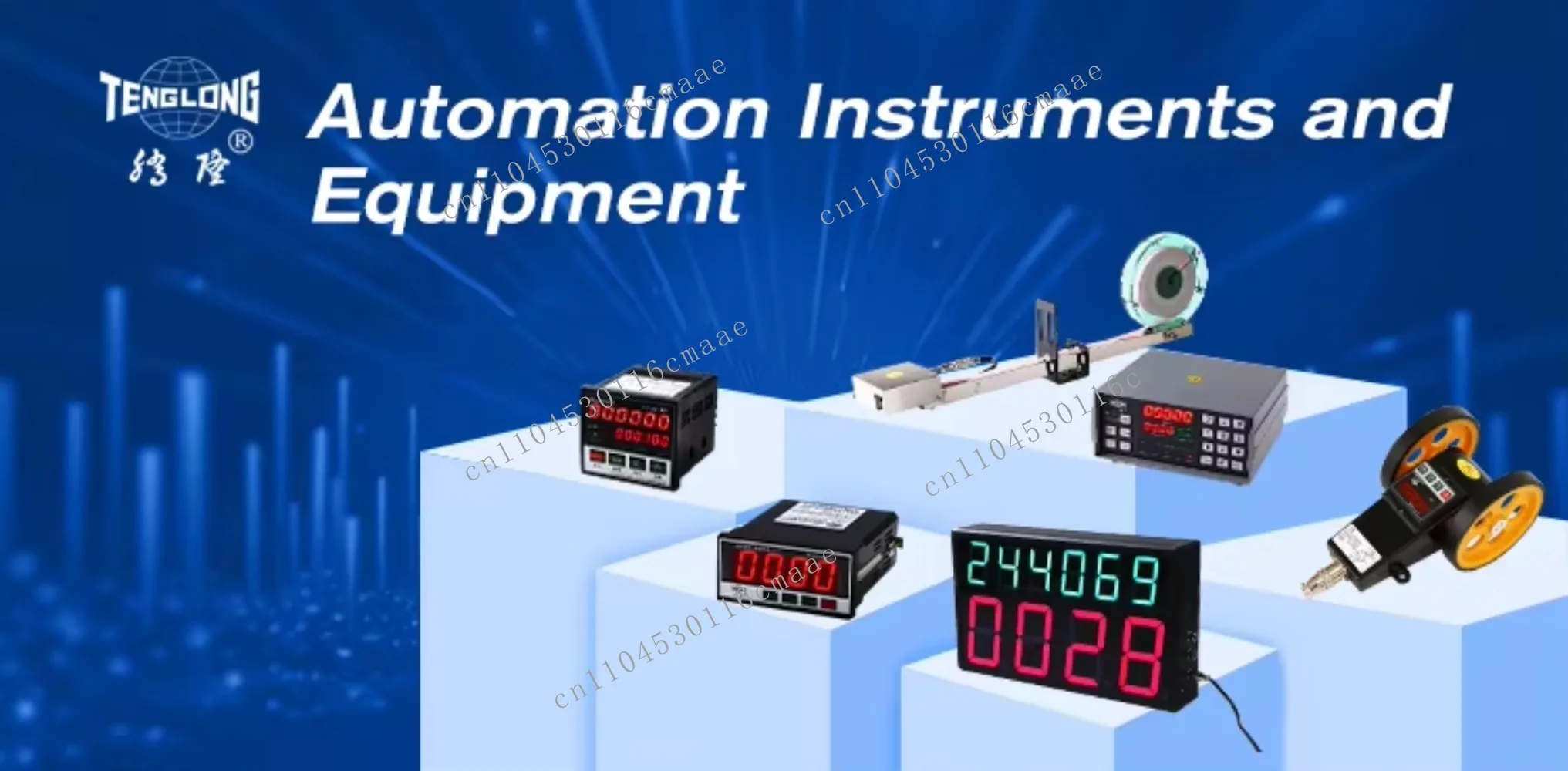 Multifunctional Digital Display Counter with Total  Batch Speedometer Count and Relay Output