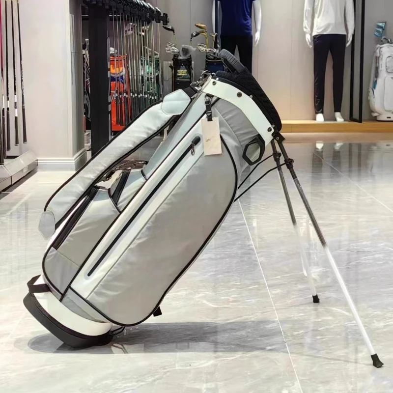 

Ultra-light waterproof silver gray with white golf bag golf bracket bag